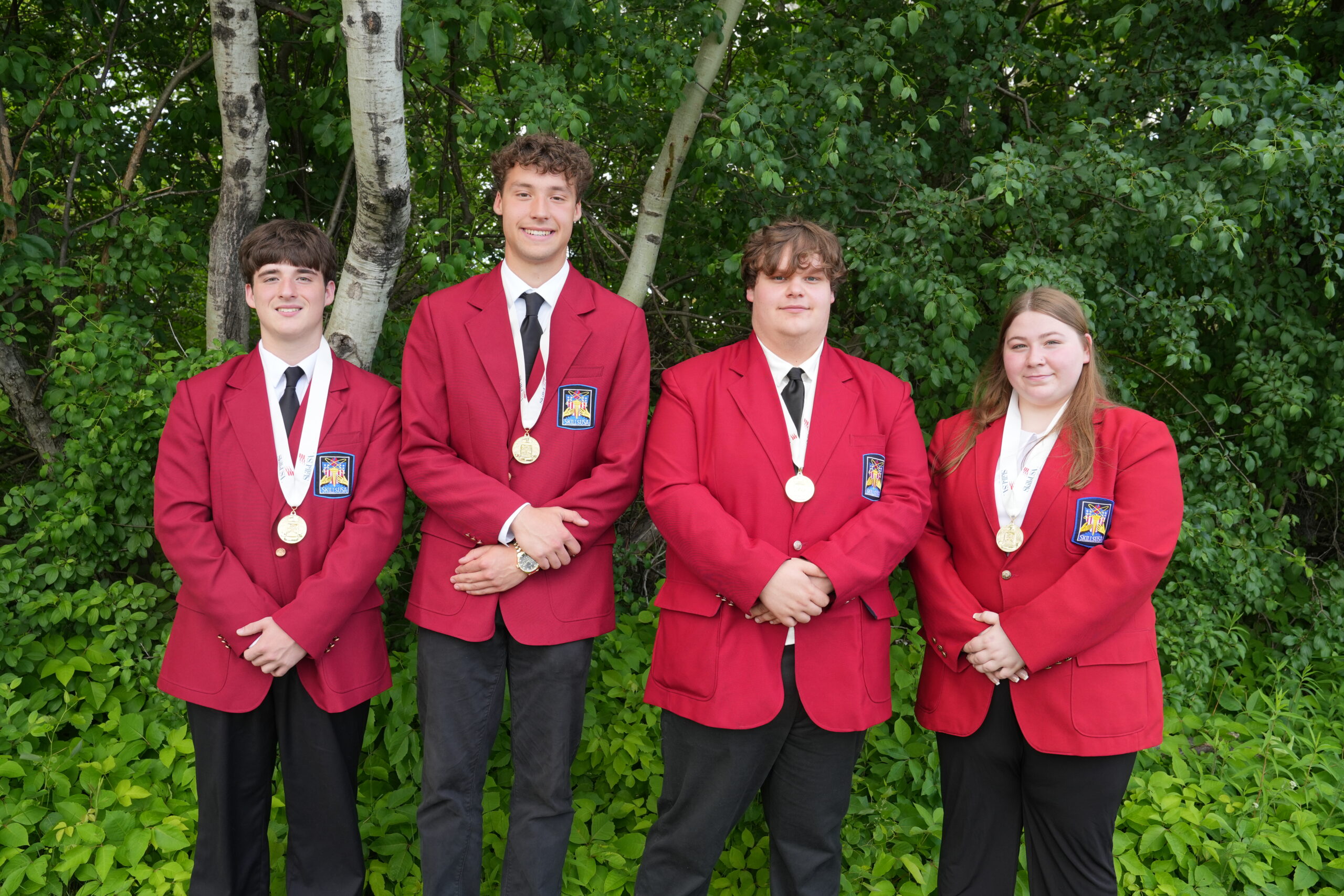 Photo of Young Professionals ready for SkillsUSA
