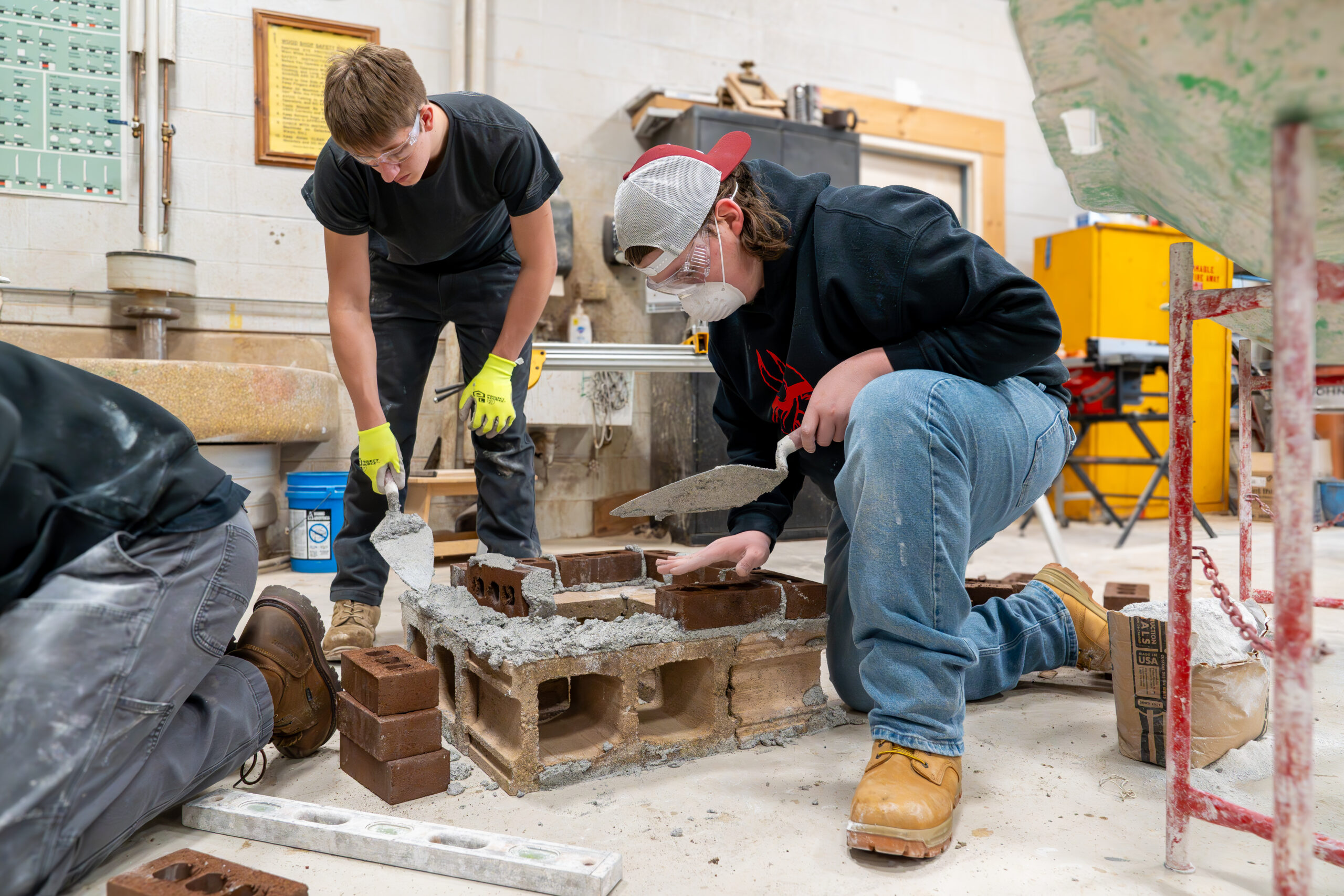 Photo of Young Professionals in the Construction Trades Program