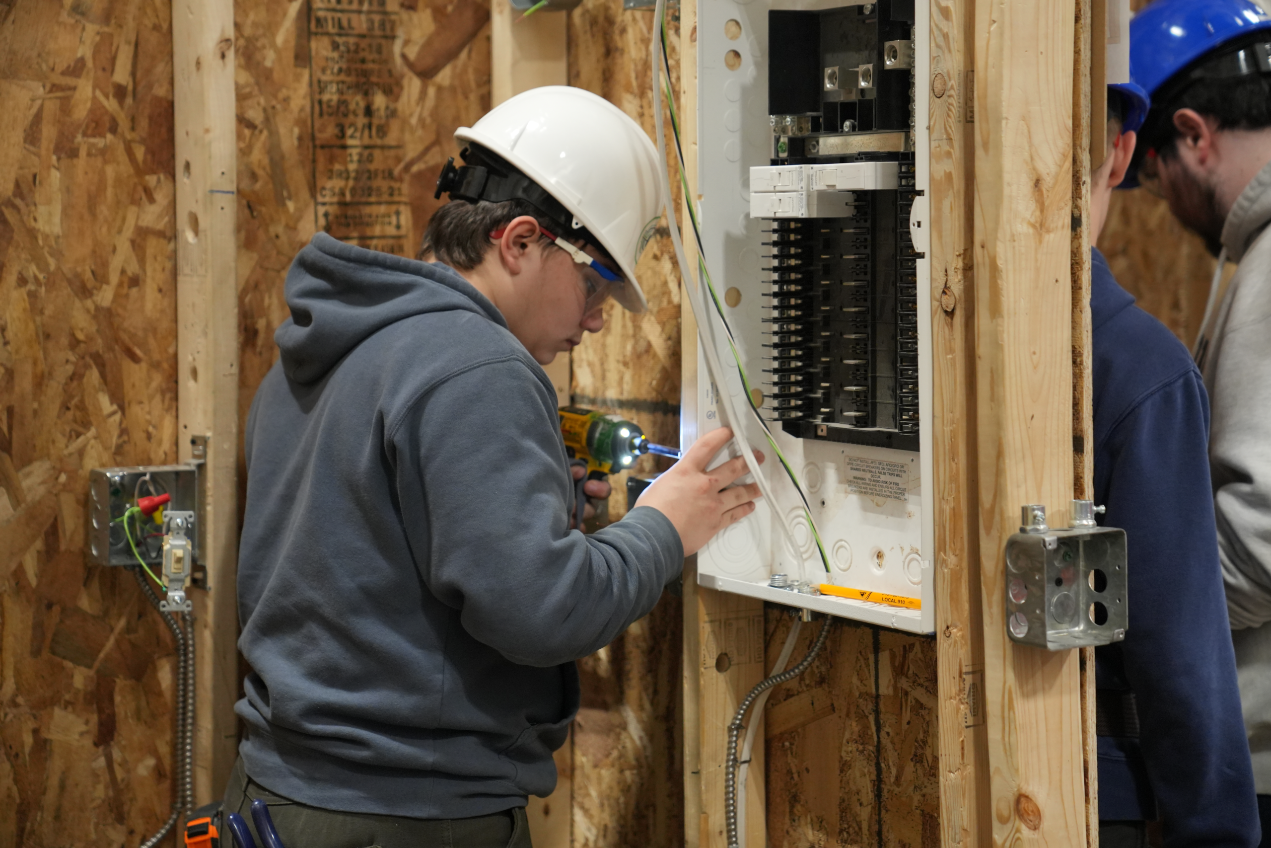 Photo of Young Professional in the Electrical Design, Installation, & Alternative Energy Program